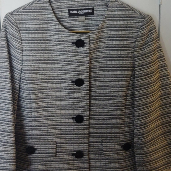 BNWT Karl Lagerfeld Tweed Jacket - Picture 5 of 5